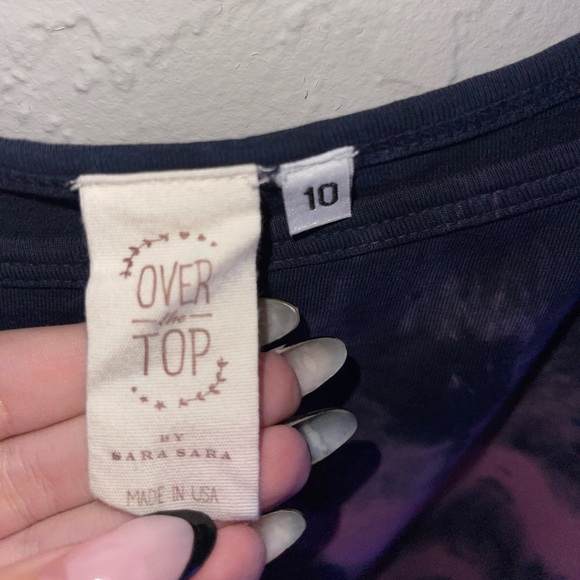 tie dye crop top - Picture 3 of 3